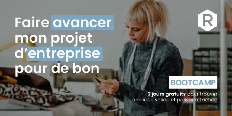 2 jours pour créer son projet avec La Ruche® 1 DASHBOARD BOOTCAMP 1